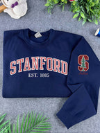 Personalized Varsity Name Embroidered Sweatshirt