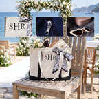 Custom Embroidered Tote Bag – Personalized Canvas Tote with Name, Initial or Logo