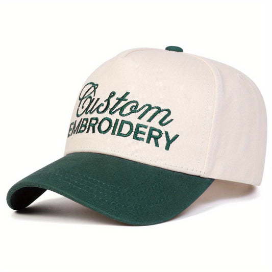 Custom Embroidered Hat - Personalized Vintage Unisex Cap