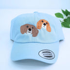 Personalized Pet Hat with Custom Embroidered Photo - Unique Pet Lover Gift Idea