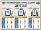 Custom Photo Outline Embroidered "DAD" Sweatshirt – The Ultimate Father’s Day Keepsake