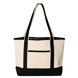 Custom College Embroidered Tote Bag – Personalized University Canvas Tote Gift
