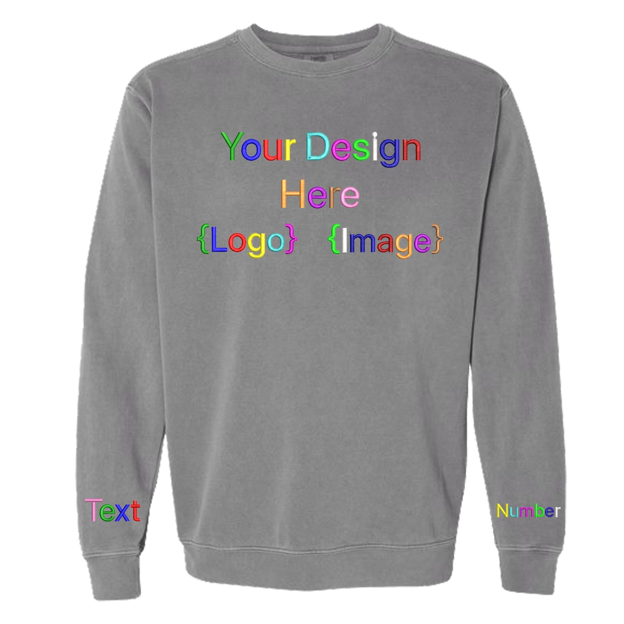 Comfort Colors - Unisex Garment-Dyed Crewneck Sweatshirt - 1566