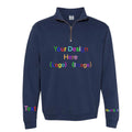 Comfort Colors - Unisex Garment-Dyed Quarter-Zip Sweatshirt - 1580