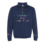 Comfort Colors - Unisex Garment-Dyed Quarter-Zip Sweatshirt - 1580