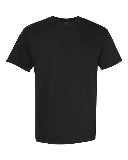 Comfort Colors 1567 Black T-shirt front view | color:black