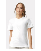 Comfort Colors 1717 White T-shirt front view model | color:white