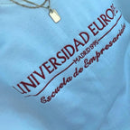 Alumni gift custom sweatshirt with university logo