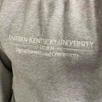 Soft personalized school sweater with custom text