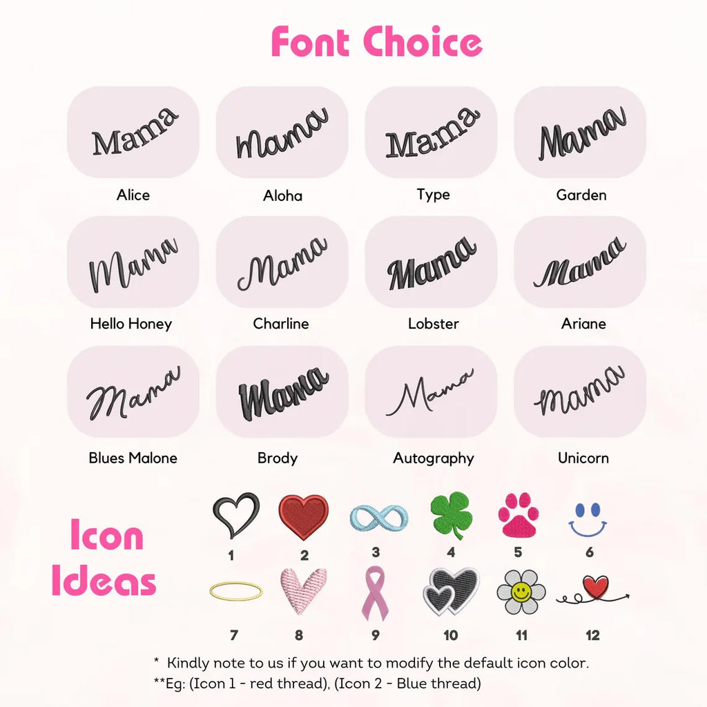 Font Choice for hoodie / sweatshirt