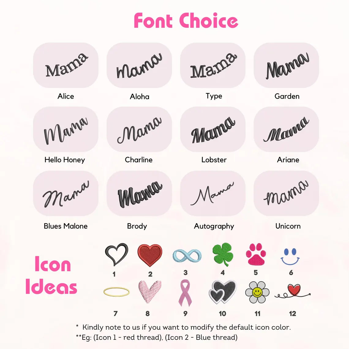 Font Choice for hoodie / sweatshirt