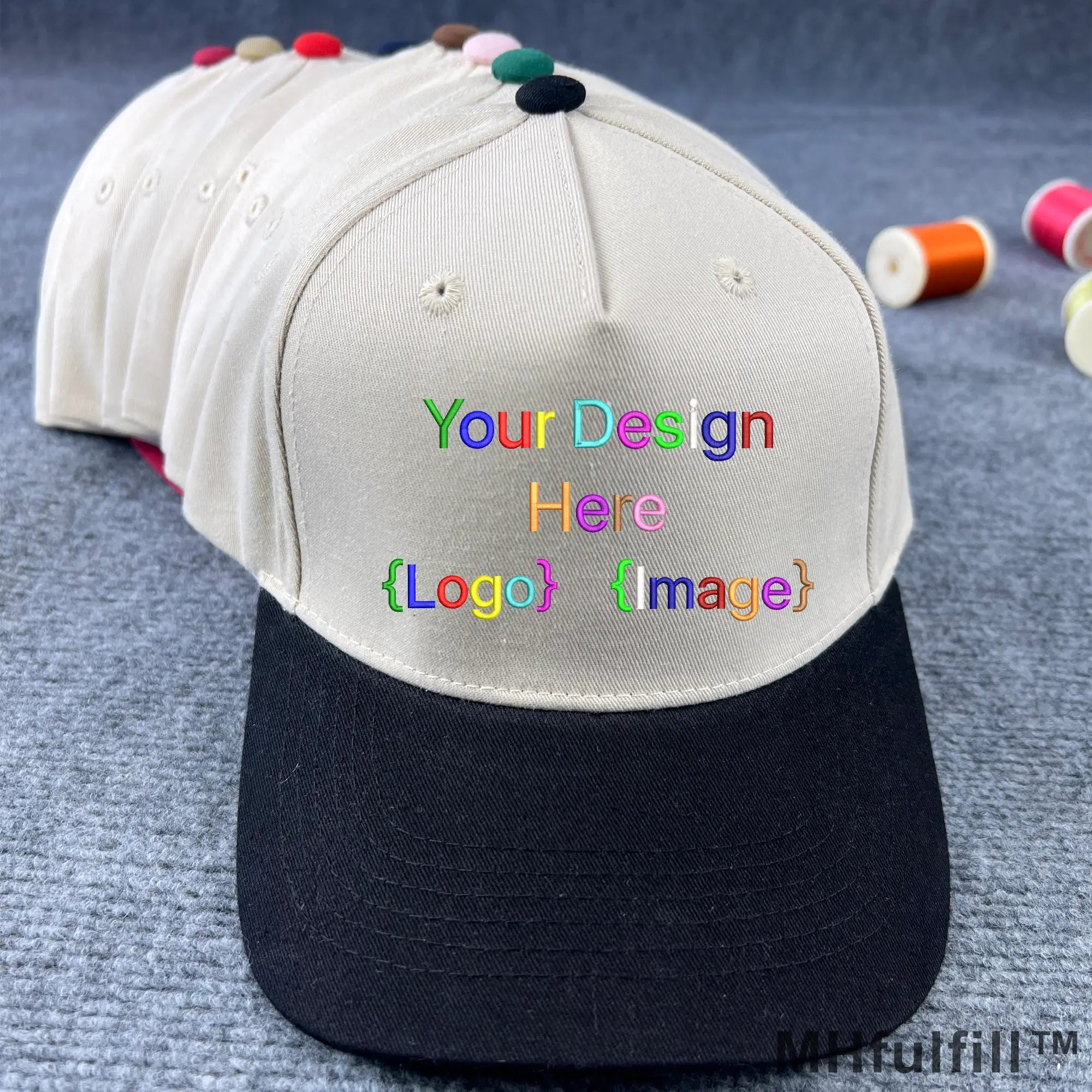 MHfulfill™ - Five-Panel Twill Cap