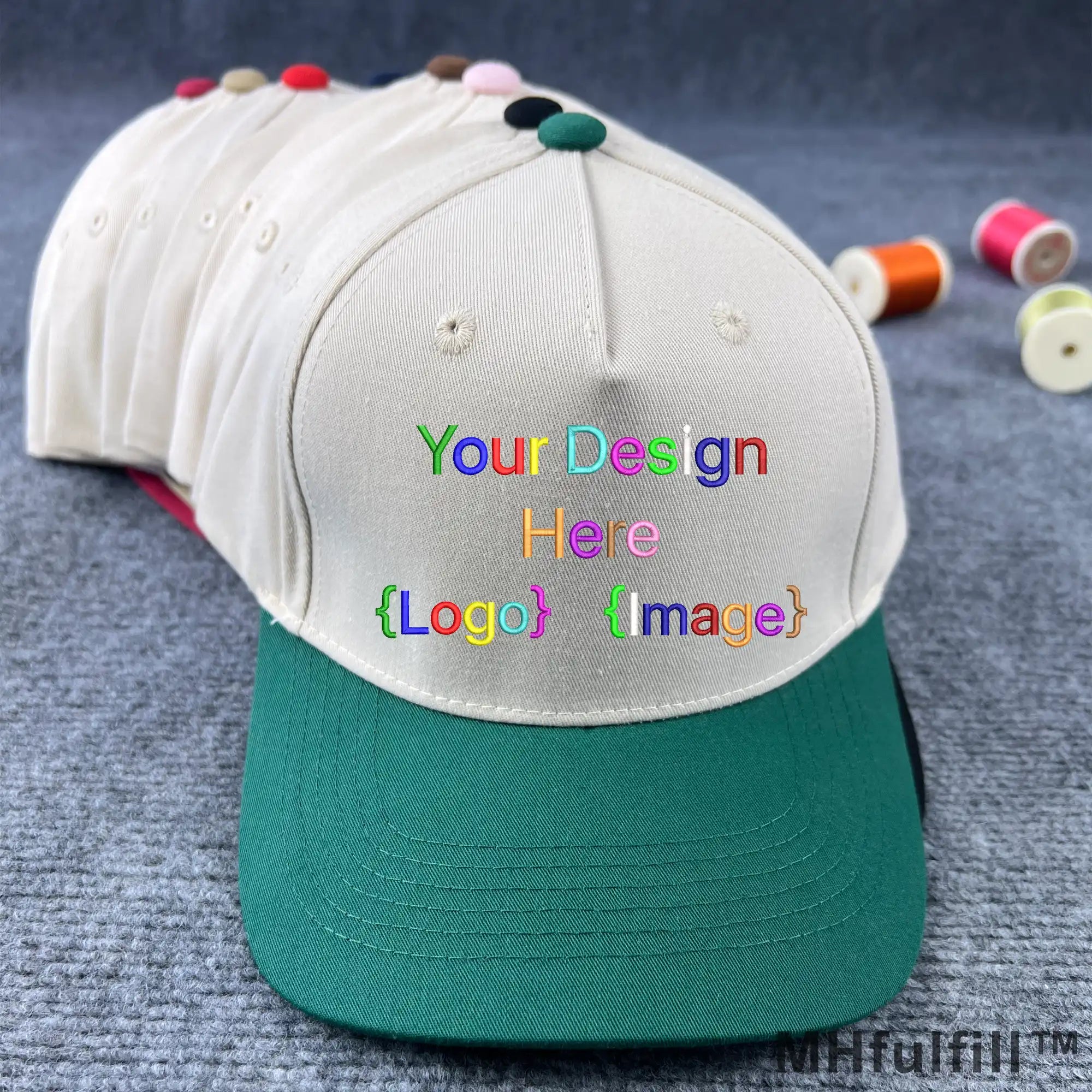 MHfulfill™ - Five-Panel Twill Cap
