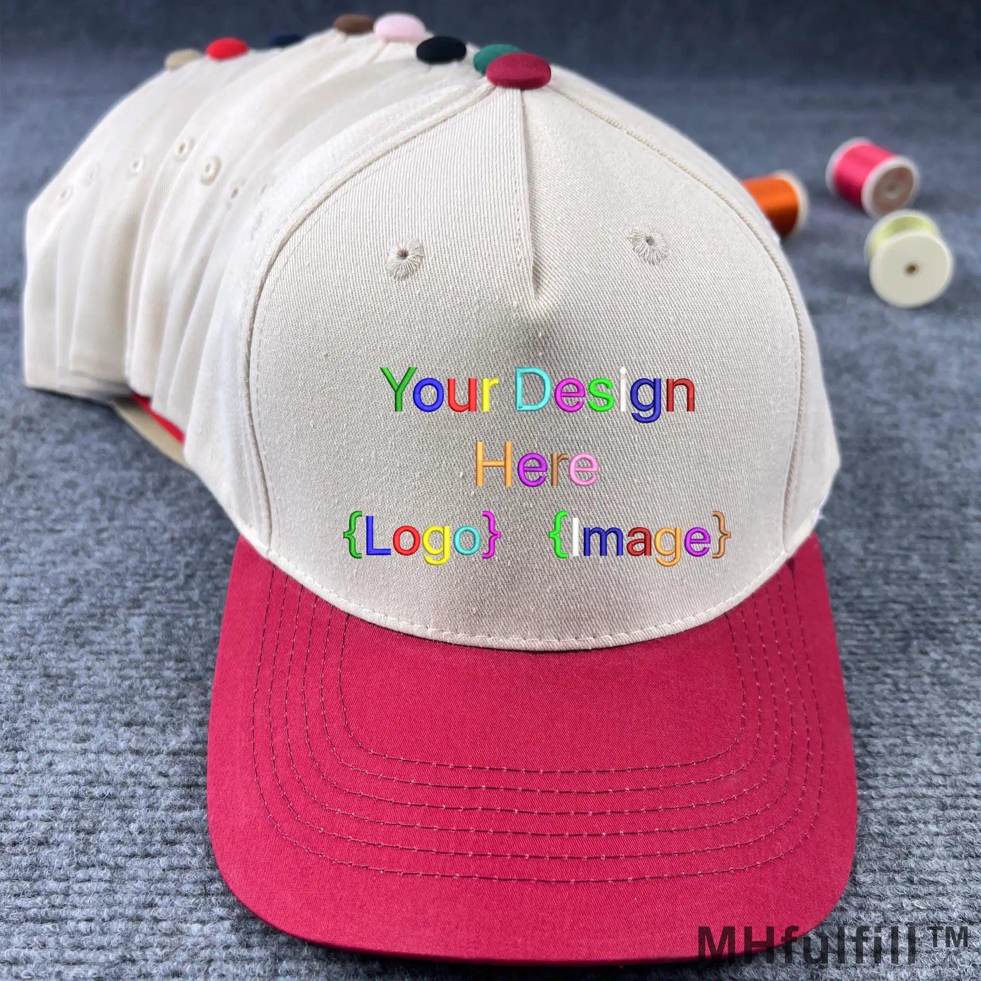 MHfulfill™ - Five-Panel Twill Cap