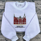 Mercer University MU embroidered crewneck sweatshirt