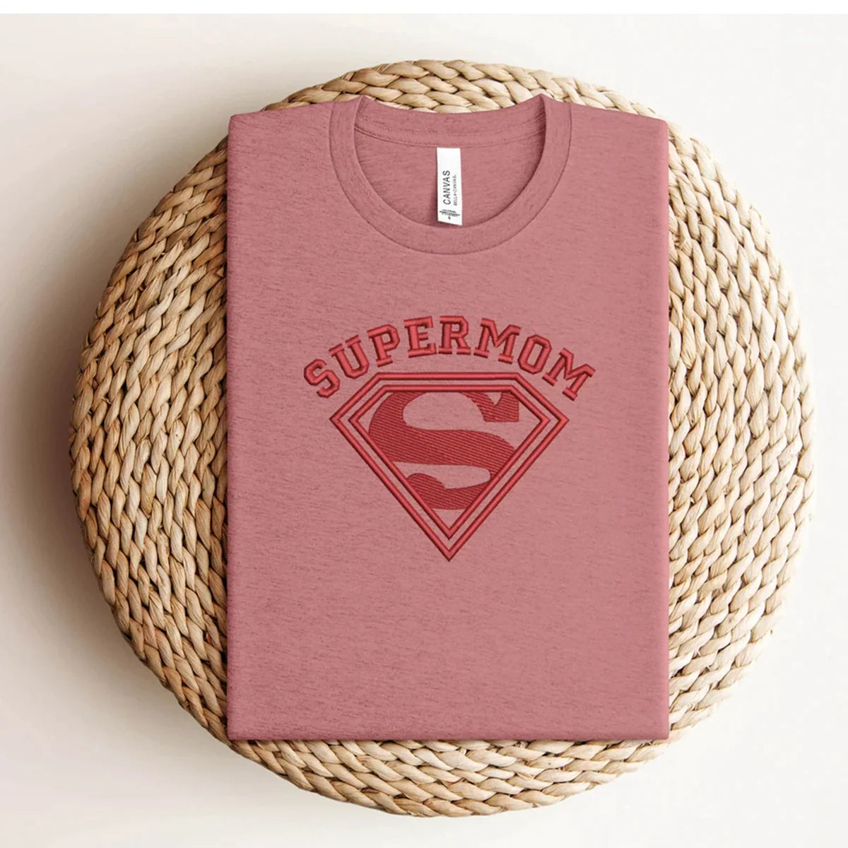 Supper Mom Embroidered