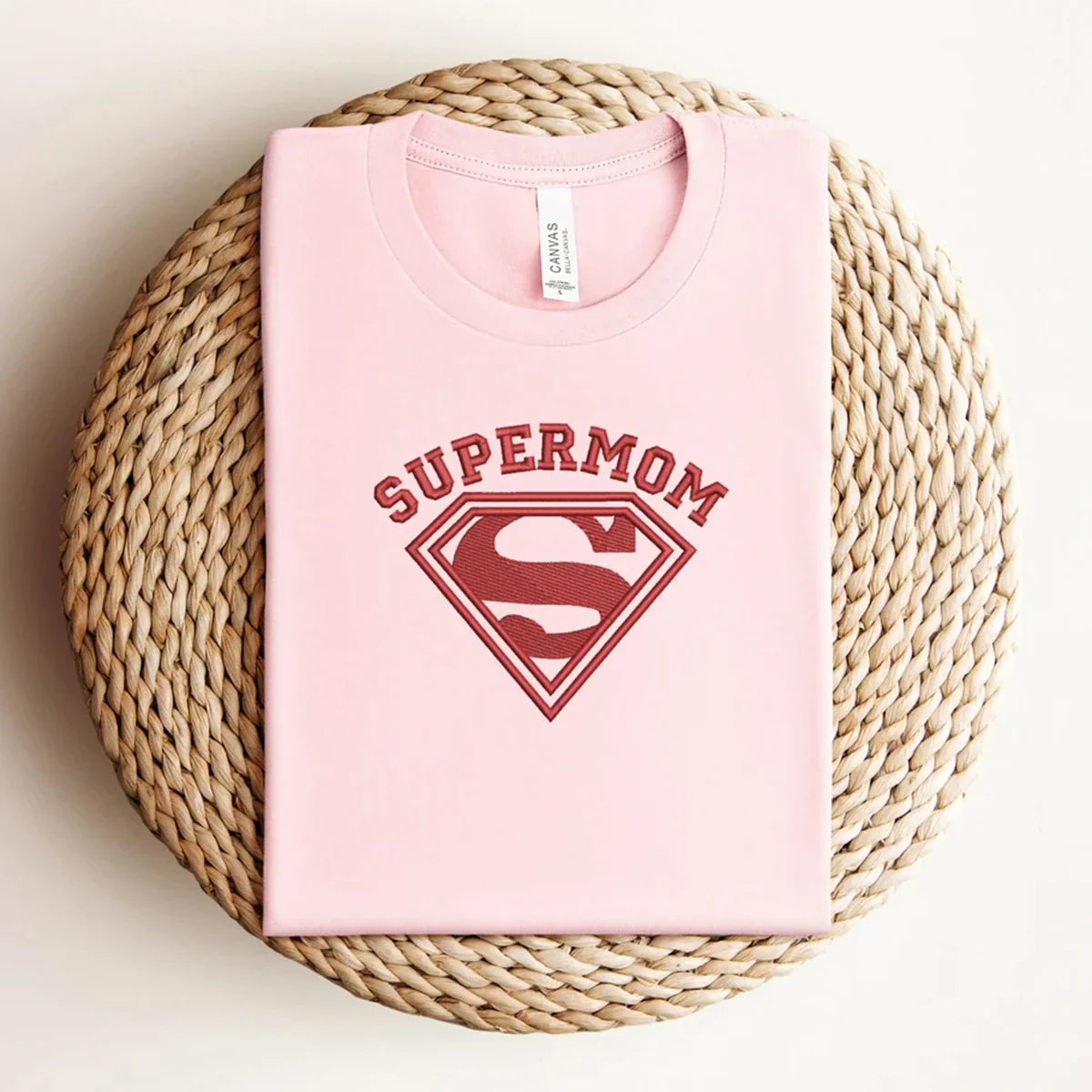 Supper Mom Embroidered