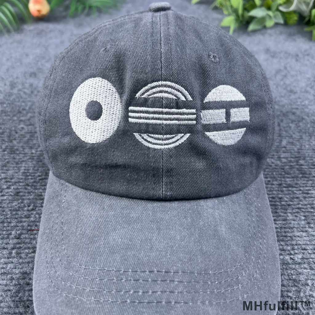 Premium vintage washed cotton texture on an unstructured low profile dad hat by MHfulfill.